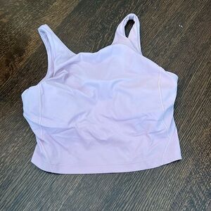 Light Pink Lululemon High Neck Align Tank, 8.